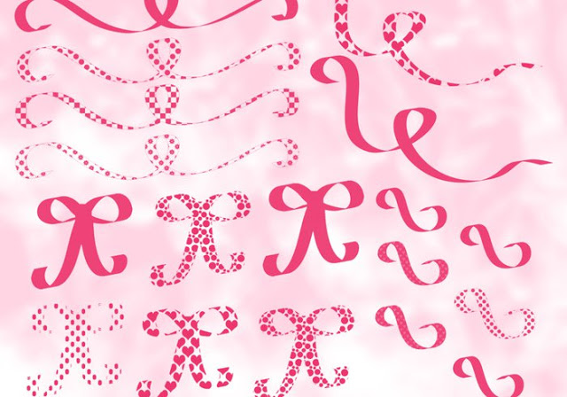 21 Overlay Ribbon Brushes Free