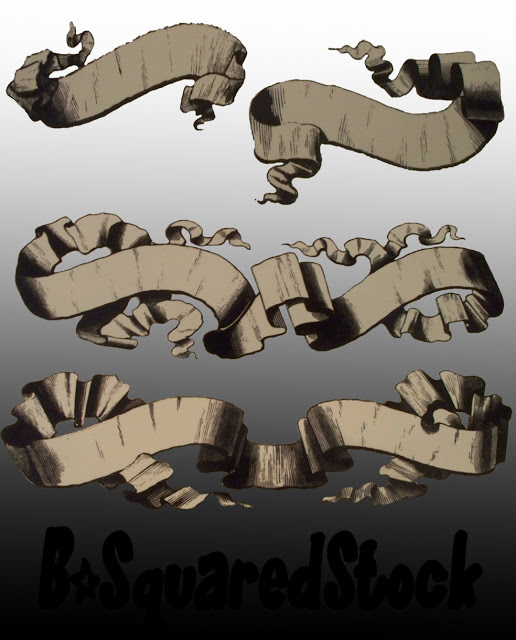 Free Ribbon Brushes Pack