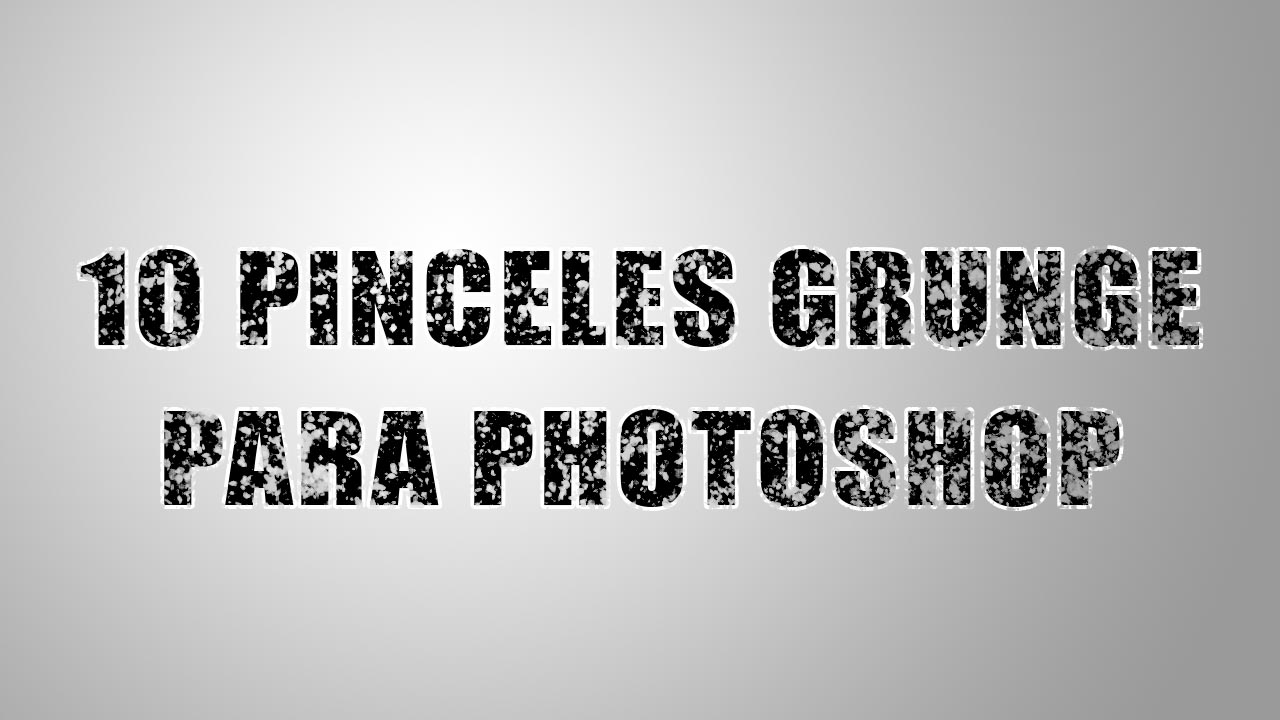 10 Pinceles / Brushes Grunge Gratis Para Photoshop - Ugbtuts
